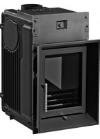 LEDA BRILLANT H4E, 14 kW, rovné presklenie, vstavaný rámik